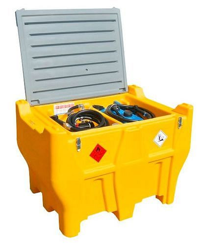 Emiliana Serbator Mobile Tankanlage für Diesel/AdBlue, 400+50 Liter, Pickup-Version, mit 12 V Pumpe, mit Deckel, 306123