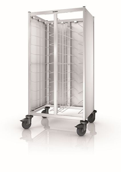 B.PRO TAW 2X10/12 GN Seiten- und Rückwandverkleidung 3-seitig, doppelseitig elektrolytisch verzinkt, pulverbeschichtet in signalweiß, 574851