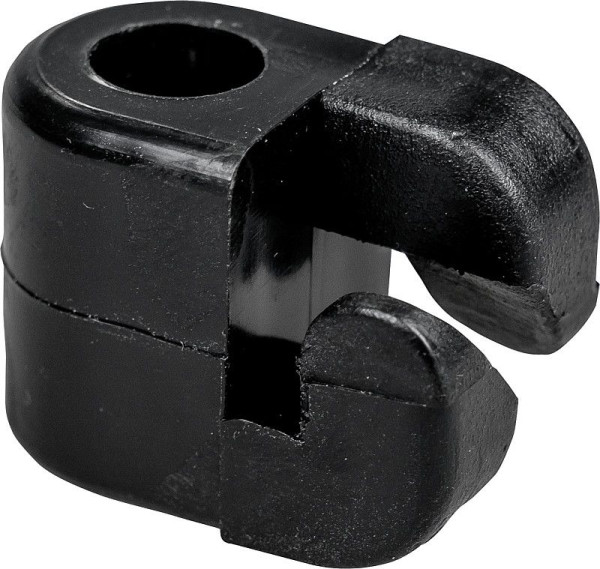 Patura Kunststoffisolator schwarz, für 10 mm Glasfiberpfähle (25 Stück/Pack), 113325