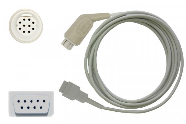 Golmed SpO²-Adapterkabel, zu GE Datex auf Sub-D 9pin männlich, GS 1005A