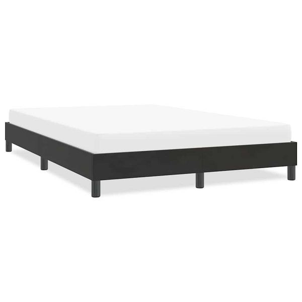 vidaXL Bettgestell ohne Matratze Schwarz 140x210 cm Samt, 4101357
