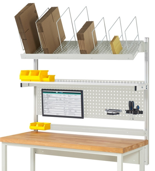 RAU System-Aufbau - Komplettset 03, für Produktbreite 1500 mm, RAL7035/RAL7035, EE-BW-KS-03-1500.12