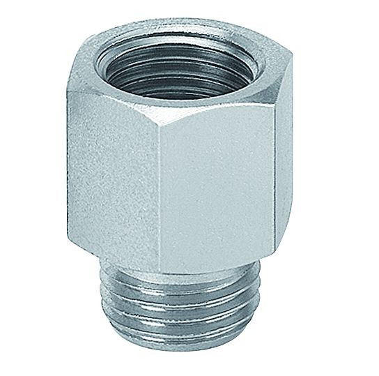 Prevost Verlängerungsstück mit zylindrischem Außen- und Innengewinde - A5Z, AG= G 1/2, IG BSPP= G 1/2, VE: 10 Stück, A5Z 1212