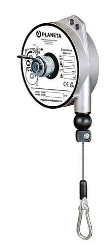 PLANETA Federzug TCN 9322, mit Aluminium-Druckguss-Gehäuse, Tragfähigkeit 4,0 - 6,0 kg, 306875