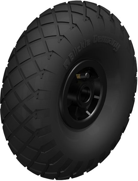 Blickle PK 302/25-75R Rad, Luftreifen, Schwarz, 292821