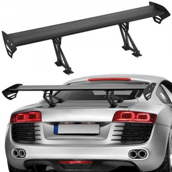 VEVOR GT Wing Autospoiler 110 cm, verstellbar, Aluminium, Einzeldeck, Heckspoilerflügel, Rennspoiler BGW/JDM Drift Schwarz, TYXWYLHJLHJD8ZQ27V0