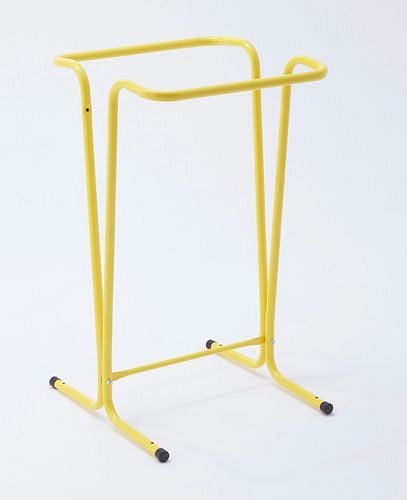 DENIOS 120-Liter-Abfallsackhalter, Standgerät, gelb, 265626