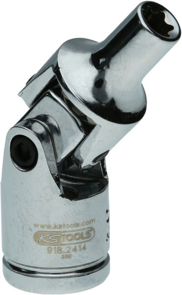 KS Tools 1/4" TX-E-Gelenk-Stecknuss, E5, 918.2414, 4042146867822