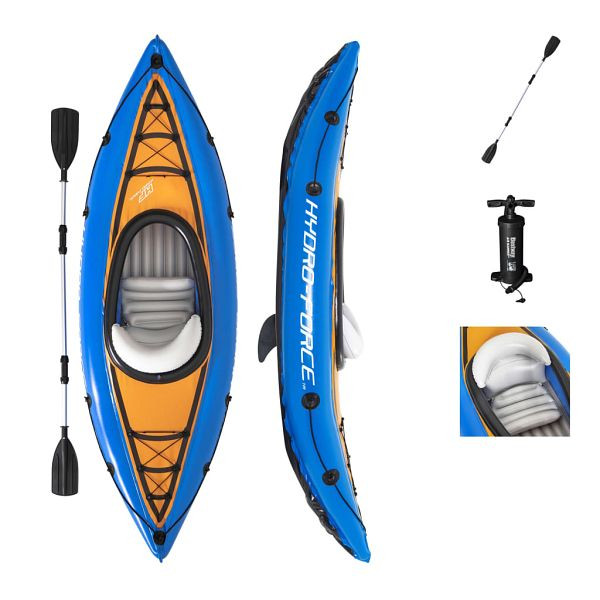 Bestway Hydro-Force 1-Personen-Kajak Aufblasbar, 92842