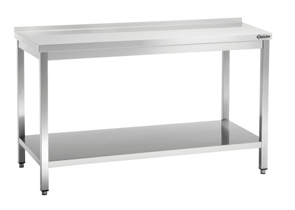 Bartscher Arbeitstisch 700, B1600, Aufkantung, 308167, 4015613600277