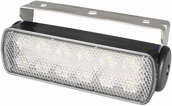 HELLA LED-Arbeitsscheinwerfer, ETL 250, 24/12V, 200lm, Anbau, schwenkbarer Montagebügel, Objektausleuchtung, 2500mm, offene Kabelenden, 1GA 980 670-331