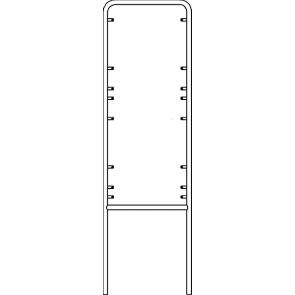 Stein HGS Sonderrohrrahmen für Kirchenschilder, inkl. Erdanker, az354551