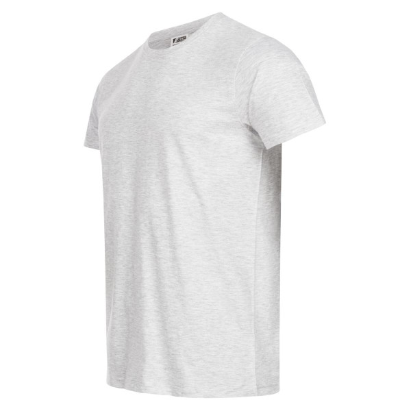 NITRAS MOTION TEX LIGHT, T-Shirt, vorgewaschen, Rundhals, ohne Seitennaht, Größe: 5XL, Farbe: hellgrau, VE: 100 Stück, 7004-1300-5XL