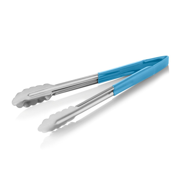 WAS HACCP Universalzange HACCP TONGS, 30 cm, blau Chromstahl 18/0, 1542230