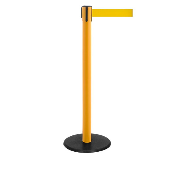 Stein HGS Personenleitsystem -P-Line Famous-, gelb, signalgelb, mit Gurtendstück (Standard), Gurtlänge: 2,3 m, 12801-1202