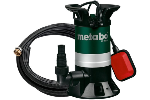 metabo Set Schmutzwasser-Tauchpumpe PS 7500 S Karton, 690864000