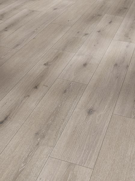 Parador Designboden Modular ONE Eiche Urban grau gekälkt Landhausdiele Holzstruktur 4-seitige Fase, VE: 10 Stück, 1730771