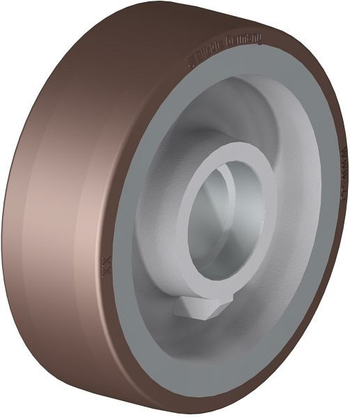 Blickle RB 300x100/90x28 Rad aus Blickle Besthane®, Braun, 757104