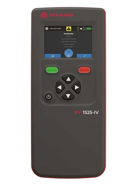 Seaward PV 1525-IV Prüfgerät für die elektrische Sicherheit und Kennlinienmessung von Photovoltaik-Anlagen, 601A916