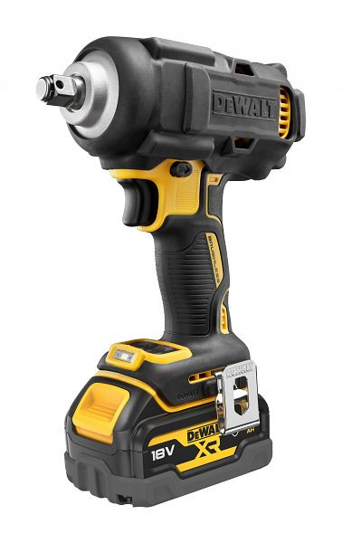 DeWalt 18V XR Akku-Schlagschrauber, 1/2" (bürstenlos), max. 813 Nm, inkl. 2x G-Akku (18 Volt / 5 Ah), DCF891P2G-QW
