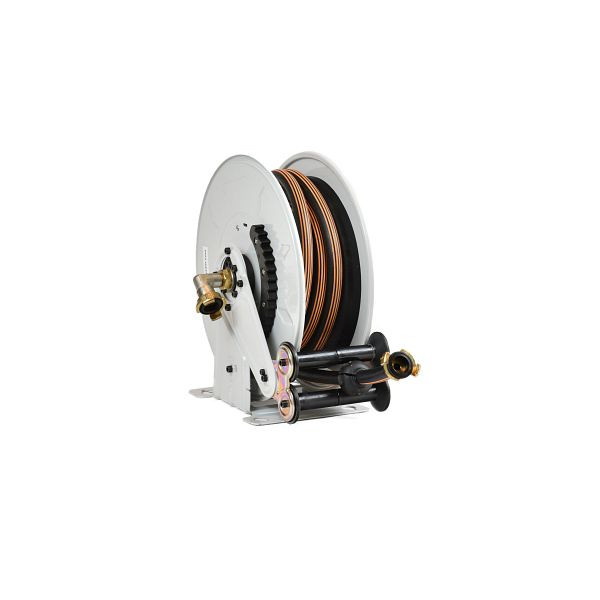 Ebinger Schlauchaufroller OSM 210, Max. 15bar/90°C, 8m - 1/2" ID Gummischlauch ET, 1.210.105