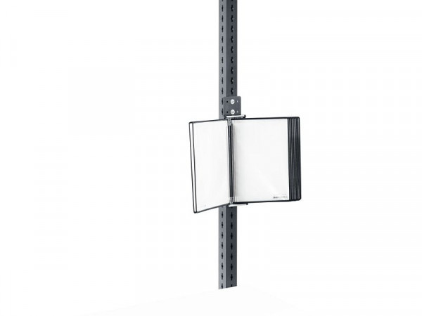 bott avero Sichttafelsystem mit Halter, BxTxH: 80x240x393mm, RAL 7035/rot, 41011089