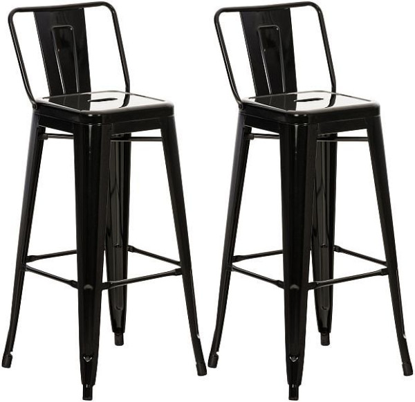 CLP Barhocker Mason, schwarz, VE: 2 Stück, 307510, 4251563457756