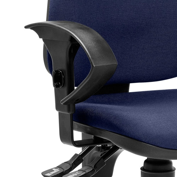 Deskin Höhenverstellbare Armlehnen, Schwarz, 370 x 290 x 250 mm, 333324