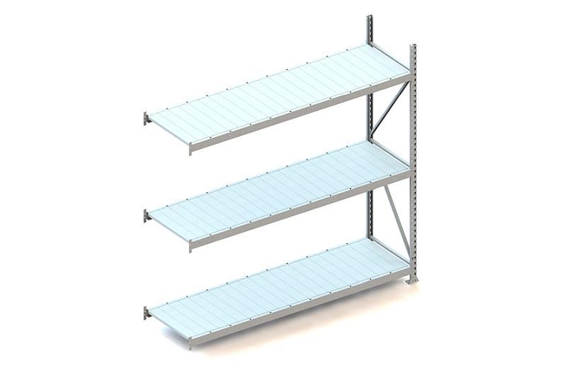 Meta MINI-RACK AR 2200x2200x650 mm verzinkt mit Stahlpaneele ...