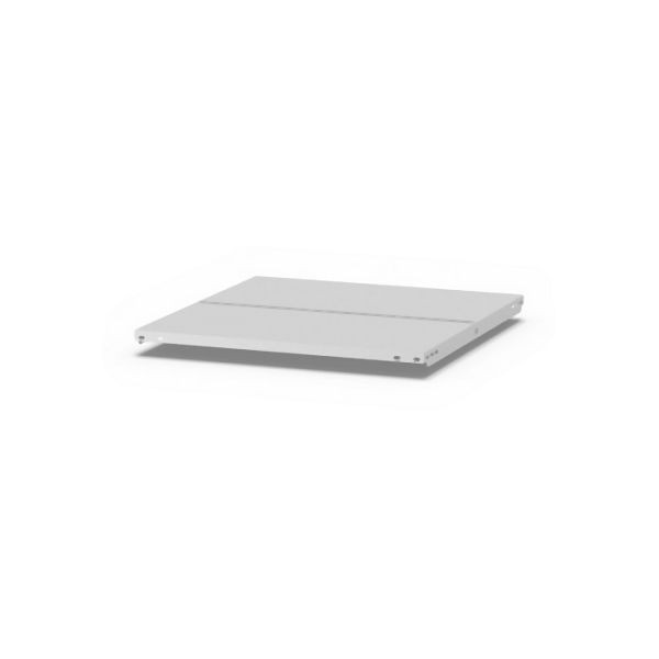hofe Deckboden 750x600x25x0,88 mm, lichtgrau -mit Mittelanschlaglochung-, K07601