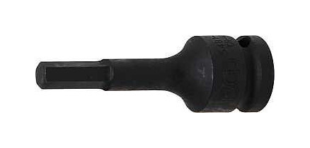 Iwetec Innensechskant Kraft-Bit-Einsatz 1/2", 5 x 75 mm, 76724105