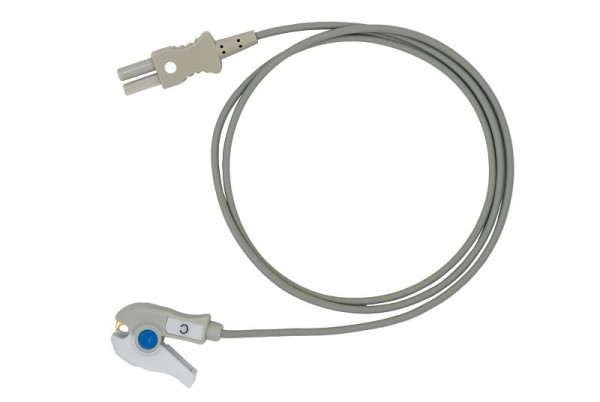 Golmed EKG-Einzelleitung zum TruLink-Stecksystem, 90 cm, Weiß, 7-9-SL1,5 WS