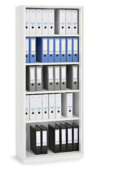 Deskin Regal BASE LINE - PRO, Korpus Premium-Stahl Weiß RAL 9016, B 800 x H 1950 x T 420 mm, 352720