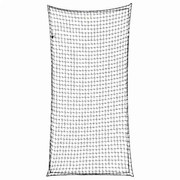 vidaXL Anhängernetz mit Gummiseil Schwarz 6x3 m PP, 4012290