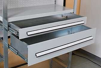 Iwetec Schublade, niedrig 100 mm, 769004-0400