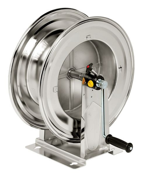 Ebinger Schlauchaufroller HM 610, Schlauch max. 20m - 27mm AD, Gehäuse Edelstahl, 100bar/ 130°C, 8.614.230