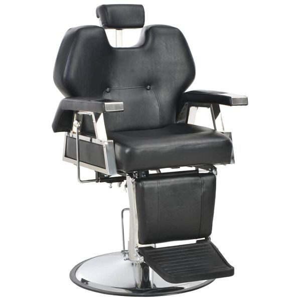 vidaXL Friseurstuhl Schwarz 72×68×98 cm Kunstleder, 110167