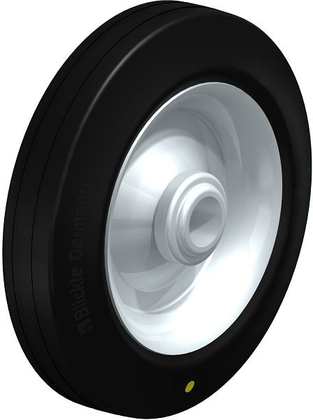Blickle V 202/25R-EL Rad aus Vollgummi, Schwarz, 340570