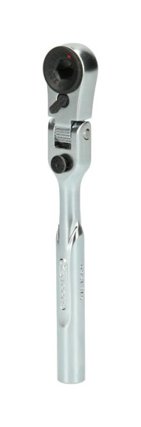 KS Tools 1/4“ Bit-Gelenk-Umschalt-Knarre, Länge 119 mm, 918.1560