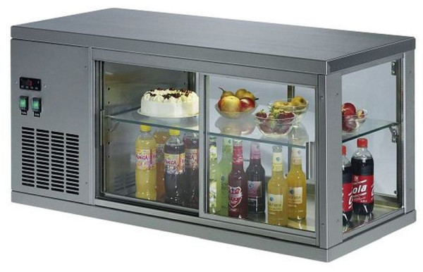 KBS Aufsatzkühlvitrine VES 209, Glasschiebetür, 102210, 4059395013726