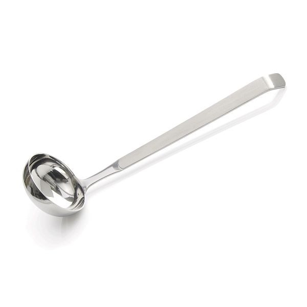 WAS Kitchen Tool 2160 Suppenlöffel, 26 cm, Durchmesser 7 cm, Chromnickelstahl, 2160070