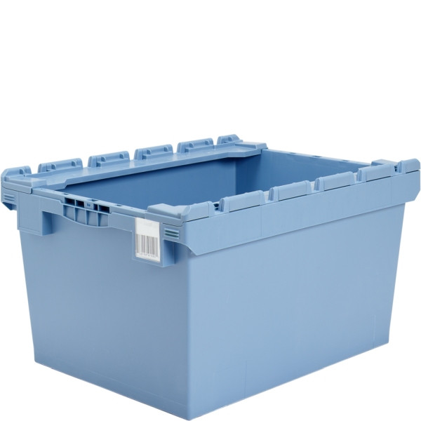BITO Mehrwegbehälter MB Deckel/Bügel/Kufe /MBB86421 800x600x423 taubenblau, Bügel, C0402-0034