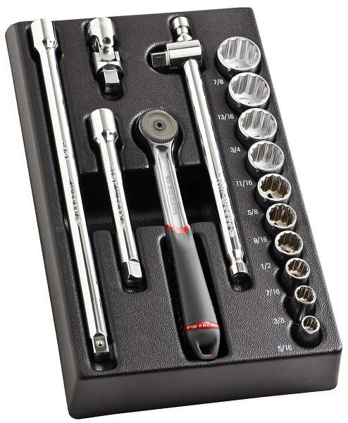 Facom Modul - Steckschlüssel 1/2", 22-teilig, MOD.S161-212U