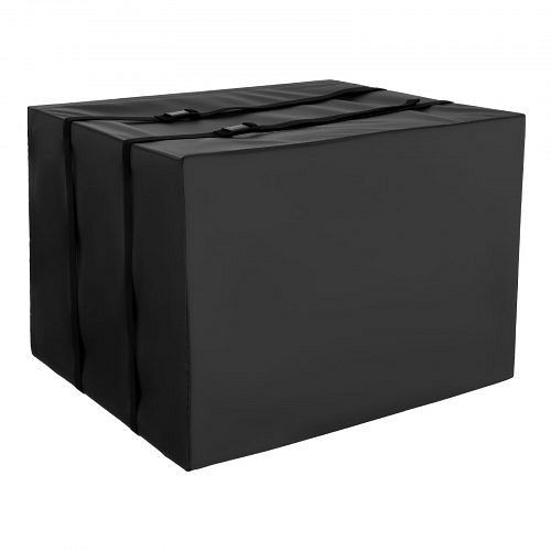 VEVOR Klimaanlagenabdeckung 530x400x380 mm, doppellagig, wasserdicht, Polyester, verstellbarer Gurt, Universalgröße Außenbereich, KDZSWGJSZJZXHT2KT001V0