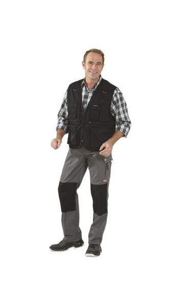 Planam Outdoor Sommer Weste, schwarz, Größe M, 1410048