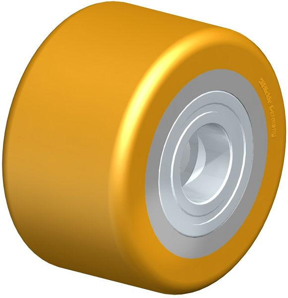 Blickle HTH 85x50/25-50K Rad aus Blickle Extrathane®, Hellbraun, 754455
