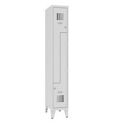 Eurobox Z-Spind, 1 Abteil 2 Fächer mit Füßen, 300 mm, 0401-030102