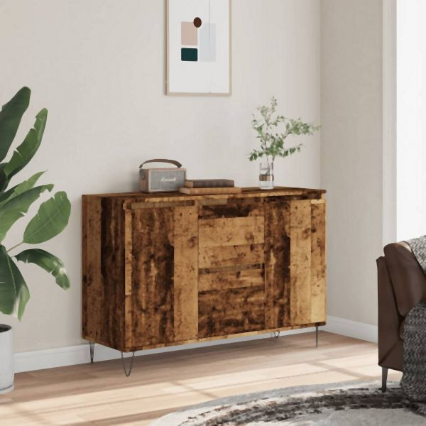 vidaXL Sideboard Altholz-Optik 104x35x70 cm Holzwerkstoff, 857268