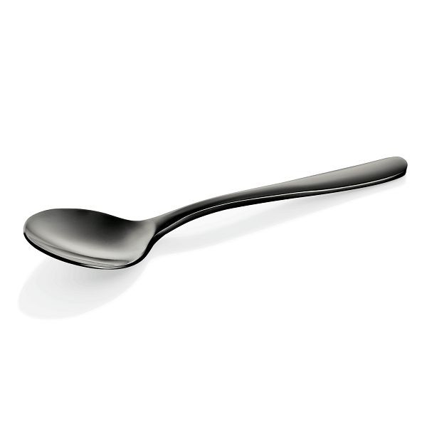 WAS Kaffeelöffel Liselle-Elegance, Chromstahl, mit schwarz glänzender PVD Beschichtung, 291003