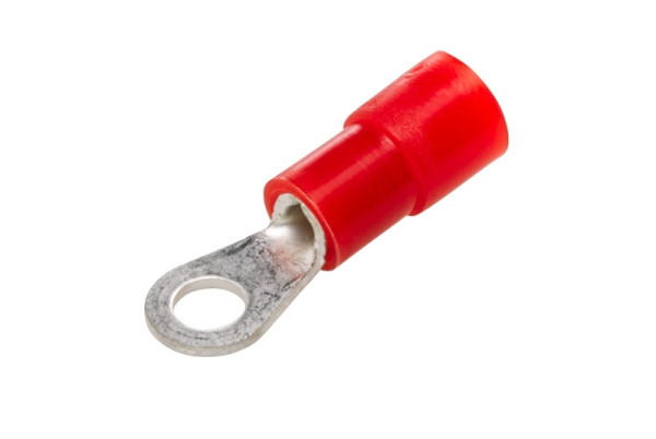 HELLA Leitungsverbinder - rot - von: 0.5mm² - bis: 1.5mm² - Ringverbinder - Bohrung-Ø: 3.7mm -, 8KW 178 042-002